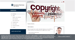Desktop Screenshot of patent-sawicki.pl
