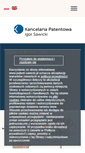 Mobile Screenshot of patent-sawicki.pl